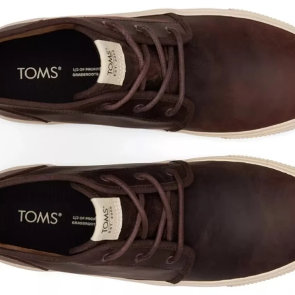 TOMS Men's Carlo Mid Terrain Chukka Boots Size 14 Nwt